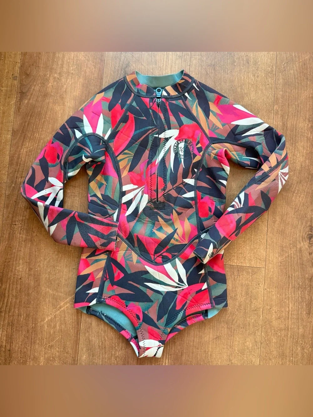 Billabong Girls' Salty Dayz Springsuit size youth 10 Preowned
